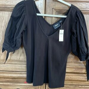 Black Anthropologie top